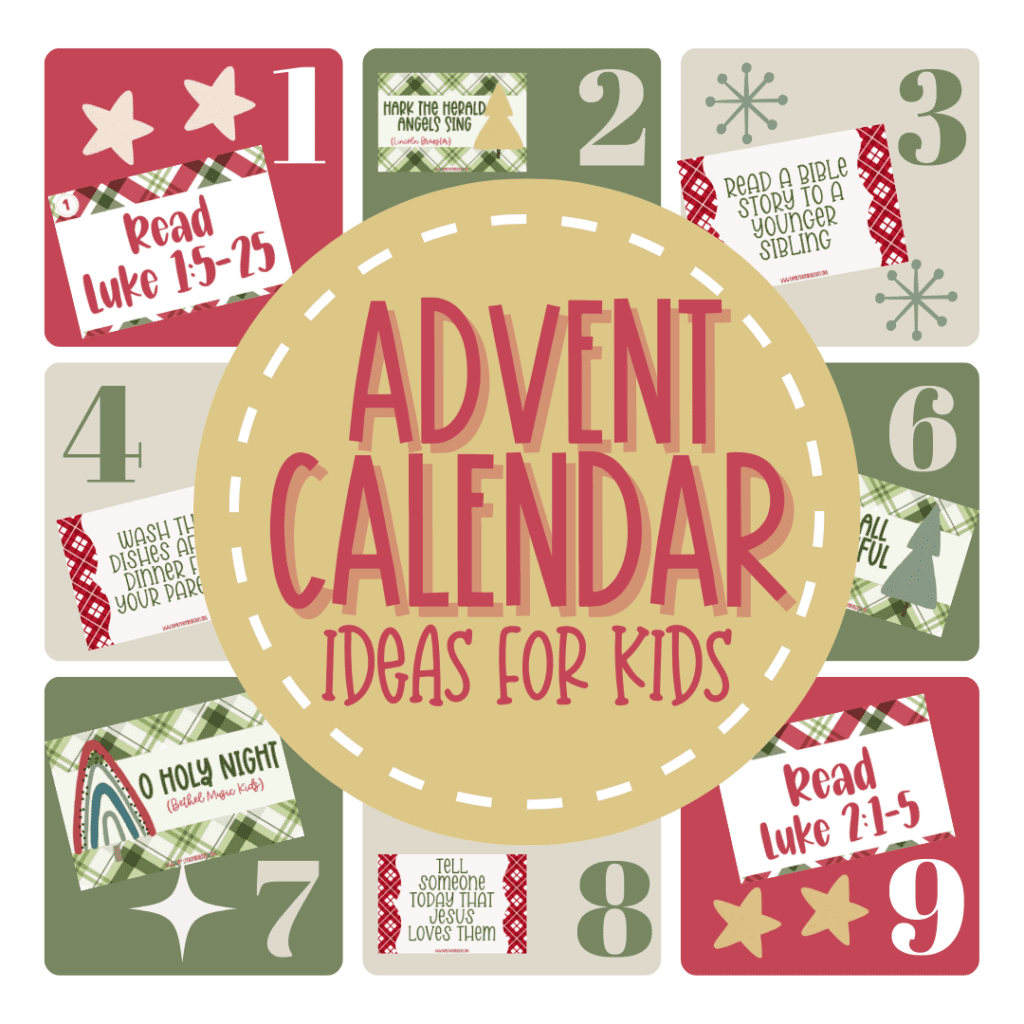 Advent Calendar Ideas for Kids Family Faith Builders